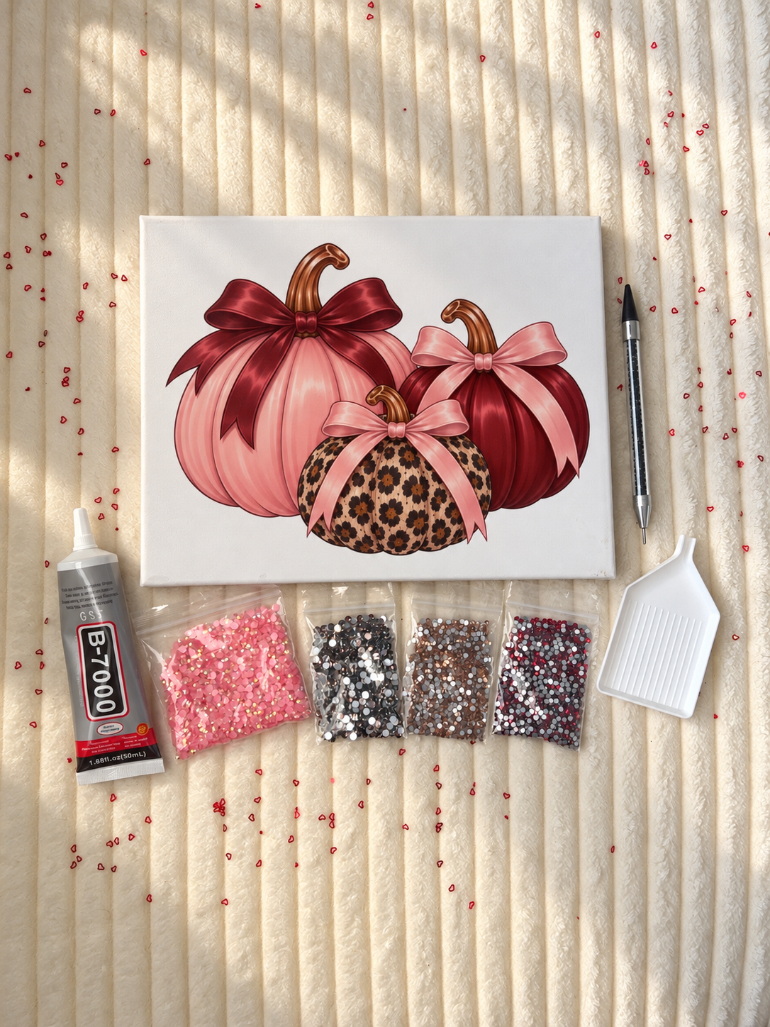 Pretty Pumpkin DIY Rhinestone Art Kit