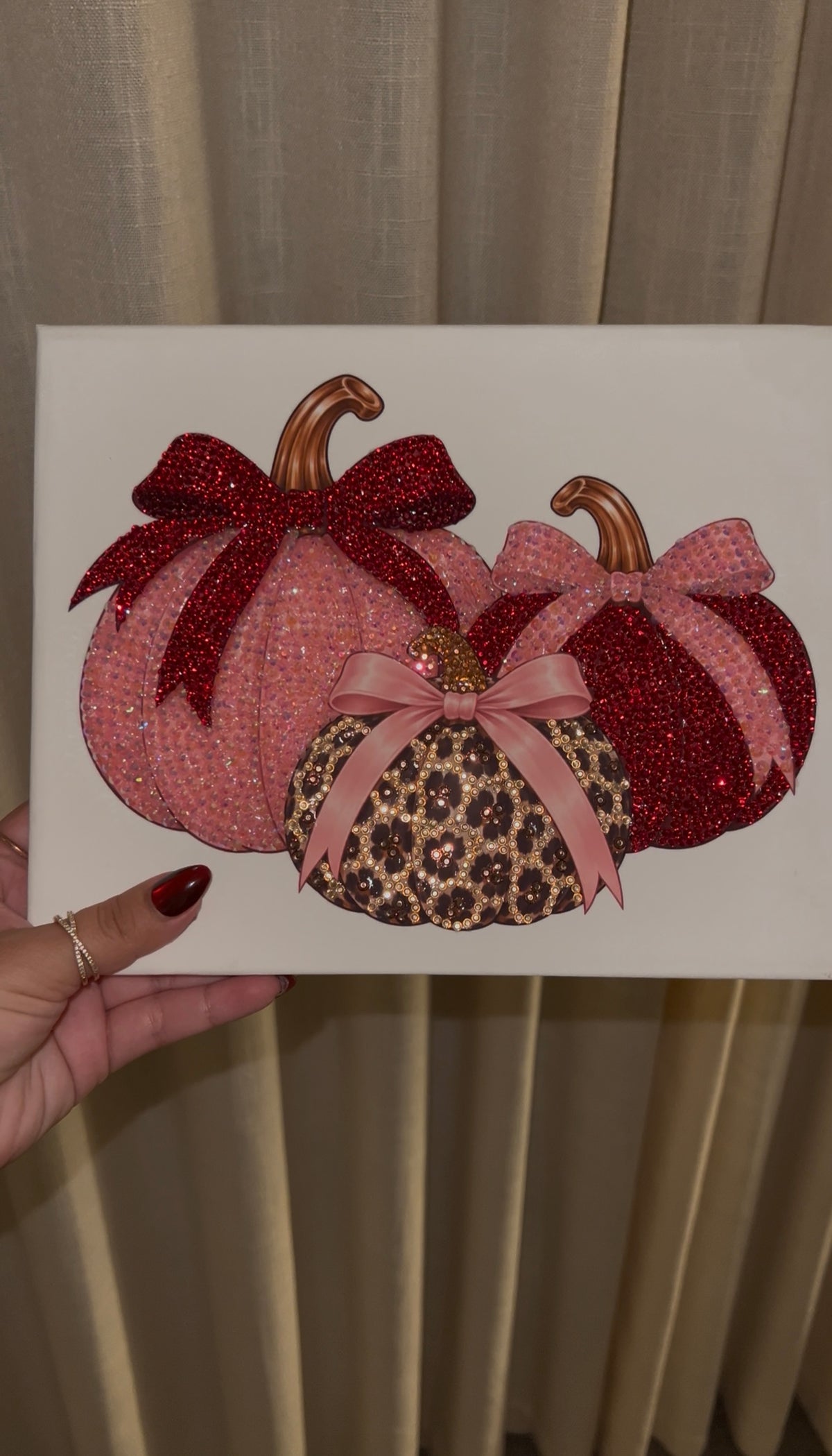 Pretty Pumpkin DIY Rhinestone Art Kit