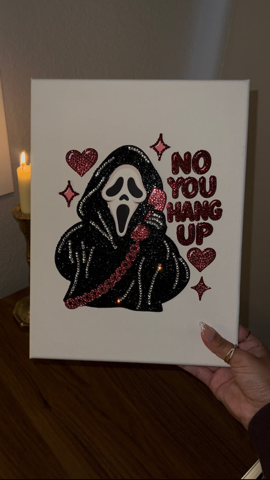 No You Hang Up DIY Rhinestone Art Kit ♡